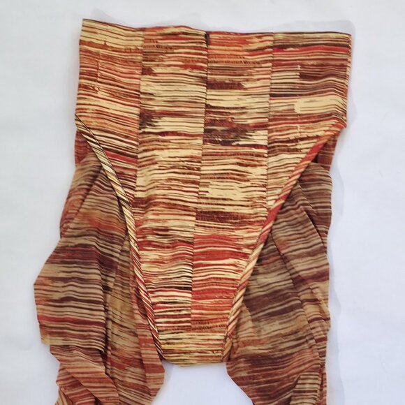 Charlotte Knowles Pulp Shorts in Hard Stripes Red - Picture 8 of 12